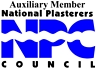 Photo of logo NPC Auxillary Member, National Plasterers Council presented to Amazing Pools in Cypress, CA.